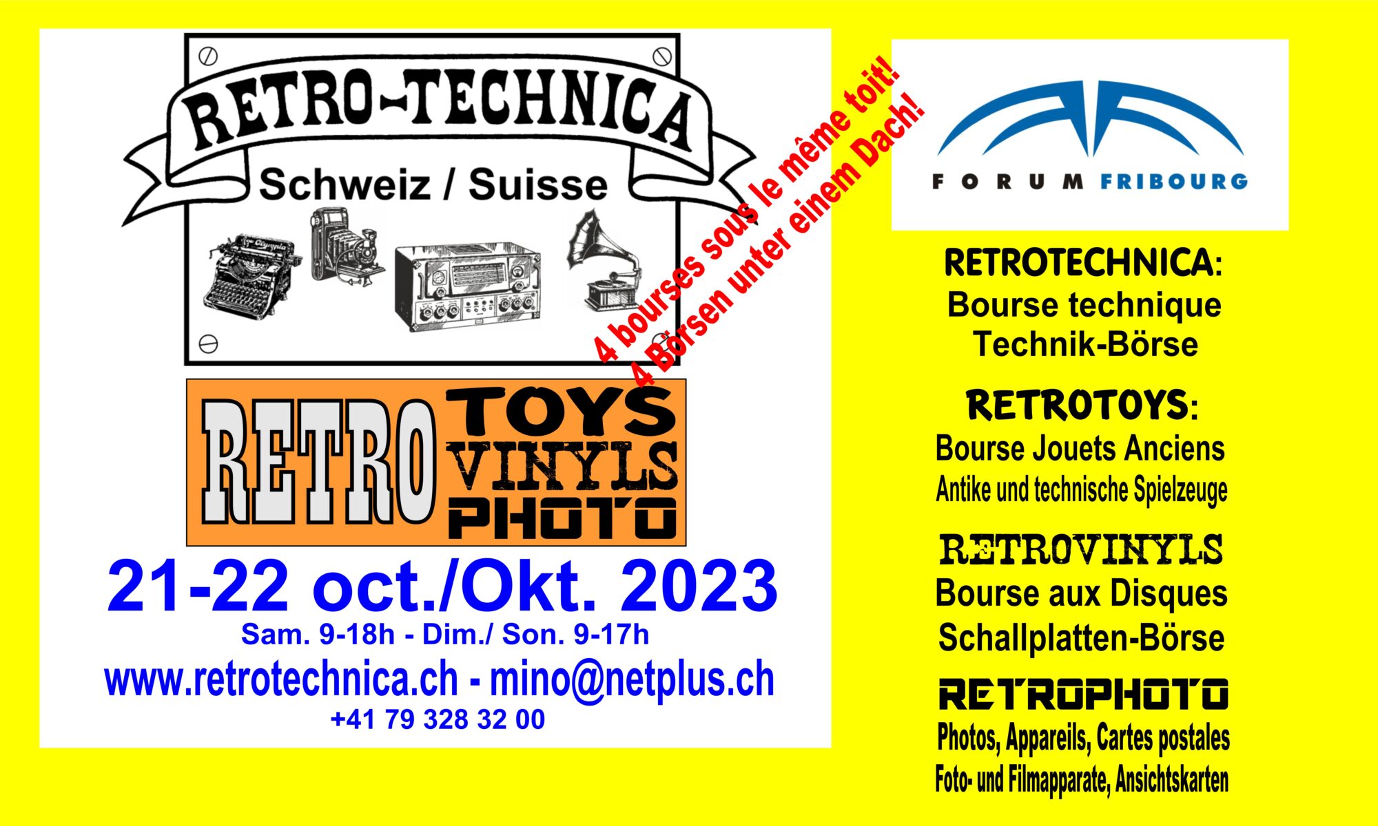 Retro Technica 21 & 22 oct. 2023